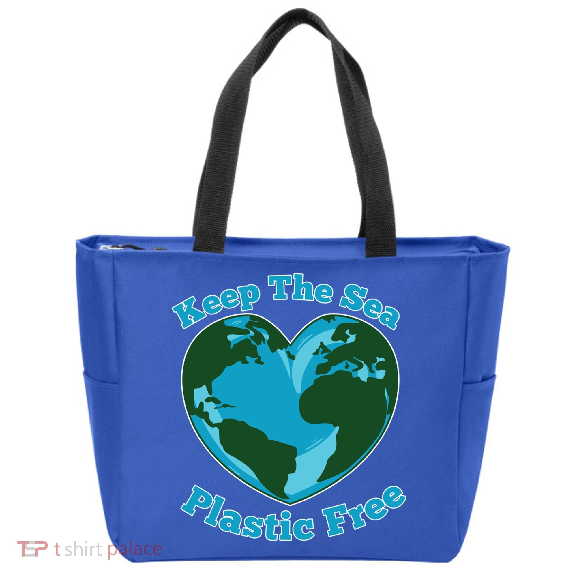 Keep Sea Plastic Free Environtal Clean Up Garbage Gift Tote Bag