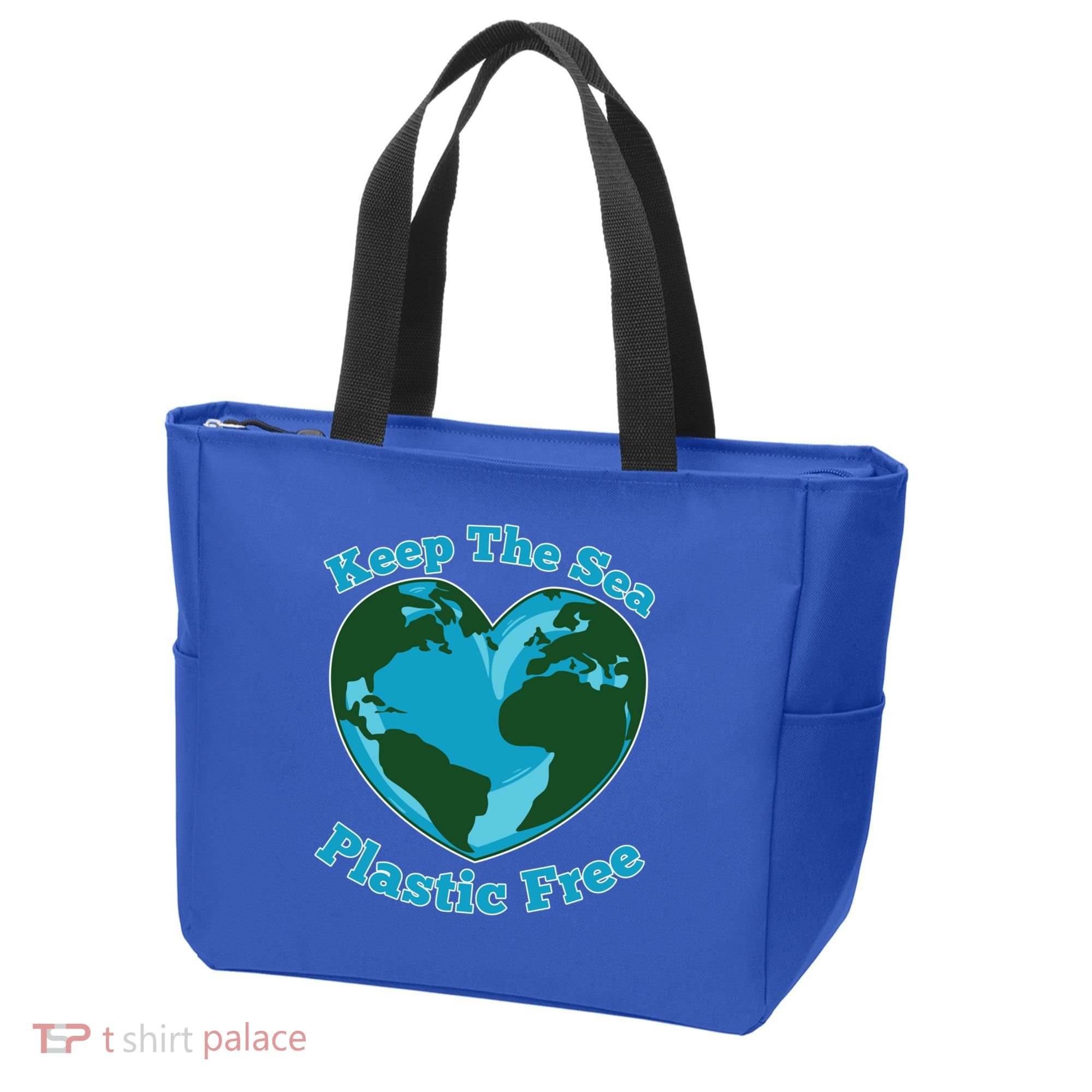 Keep Sea Plastic Free Environtal Clean Up Garbage Gift Tote Bag