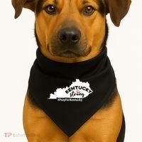 Kentucky Strong Pray For Kentucky USA-Made Doggie Bandana thumb 1