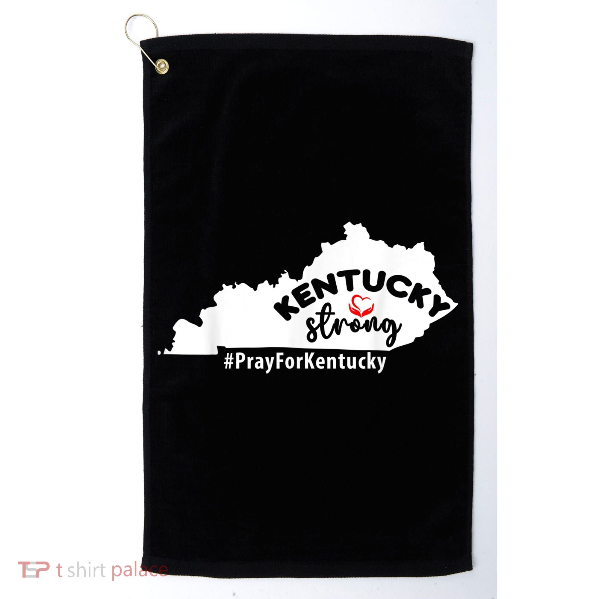 Kentucky Strong Pray For Kentucky Golf Towel