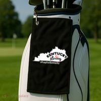 Kentucky Strong Pray For Kentucky Golf Towel thumb 2
