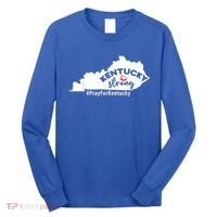 Kentucky Strong Pray For Kentucky Long Sleeve Shirt thumb 0