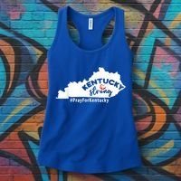Kentucky Strong Pray For Kentucky Women's Tank Top thumb 3
