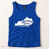 Kentucky Strong Pray For Kentucky Tank Top thumb 2