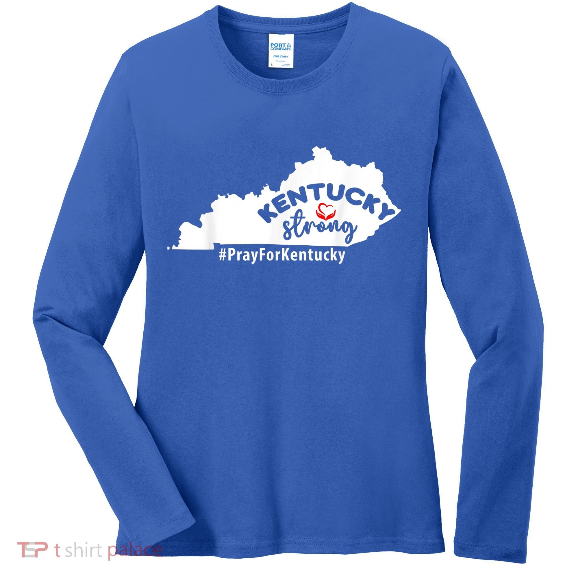 Kentucky Strong Pray For Kentucky Women's Long Sleeve Shirt