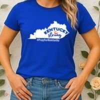 Kentucky Strong Pray For Kentucky Women's T-Shirt thumb 2