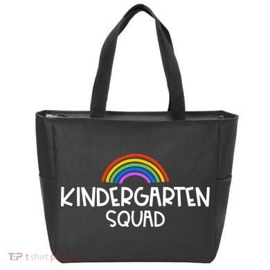 Kindergarten Squad Rainbow Tote Bag