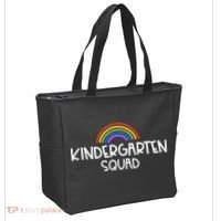 Kindergarten Squad Rainbow Tote Bag thumb 2