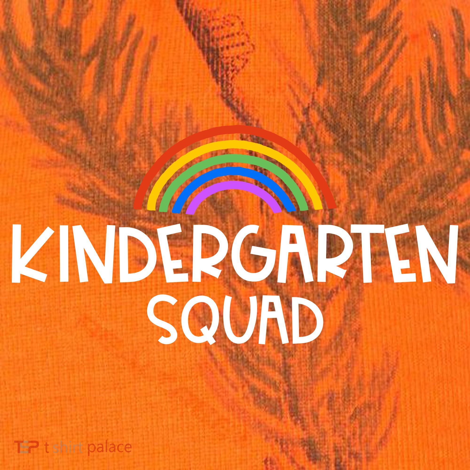 Kindergarten Squad Rainbow Kati Licensed 12" Camo Cuffed Beanie