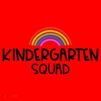 Kindergarten Squad Rainbow Santa Hat thumb 1