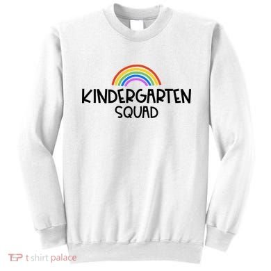 Kindergarten Squad Rainbow Sweatshirt