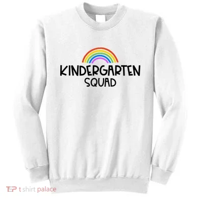 Kindergarten Squad Rainbow Sweatshirt