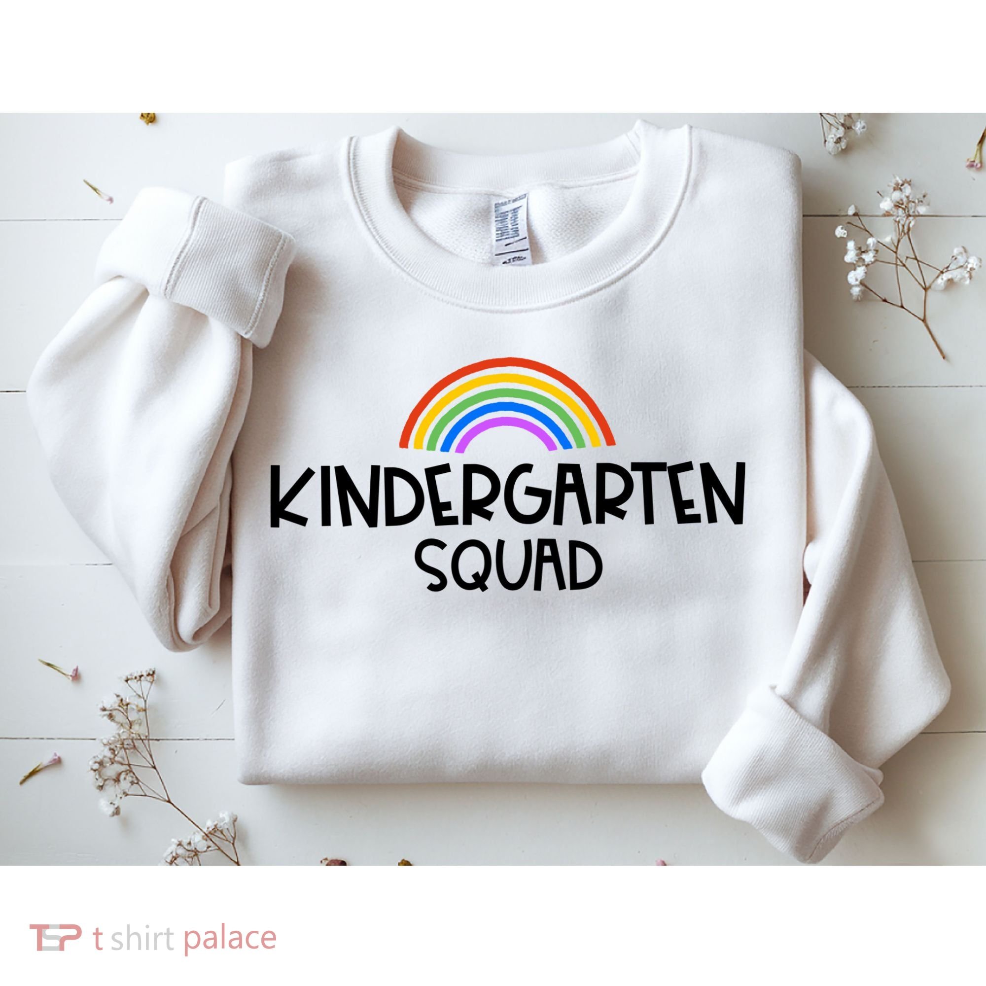 Kindergarten Squad Rainbow Sweatshirt