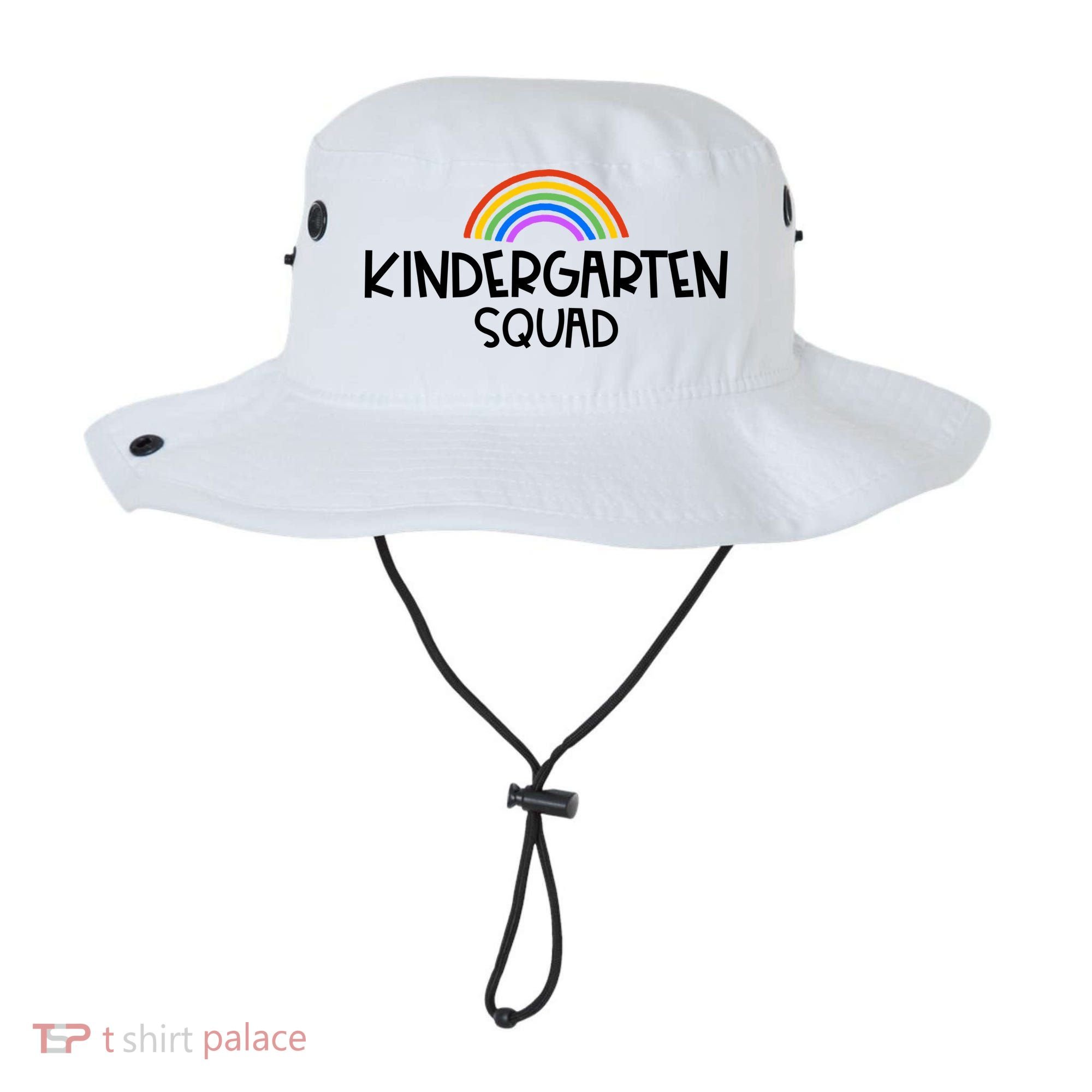 Kindergarten Squad Rainbow Bucket Hat
