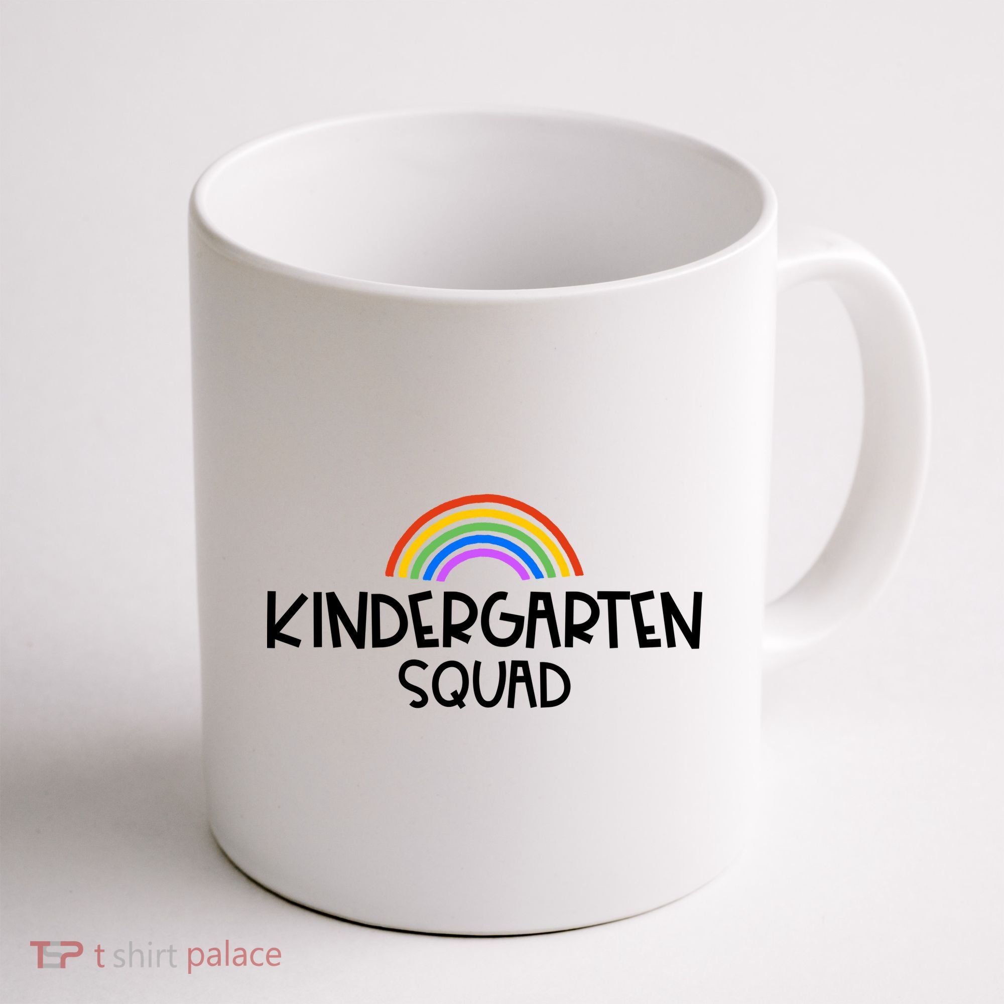 Kindergarten Squad Rainbow Coffee Mug