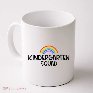 Kindergarten Squad Rainbow Coffee Mug