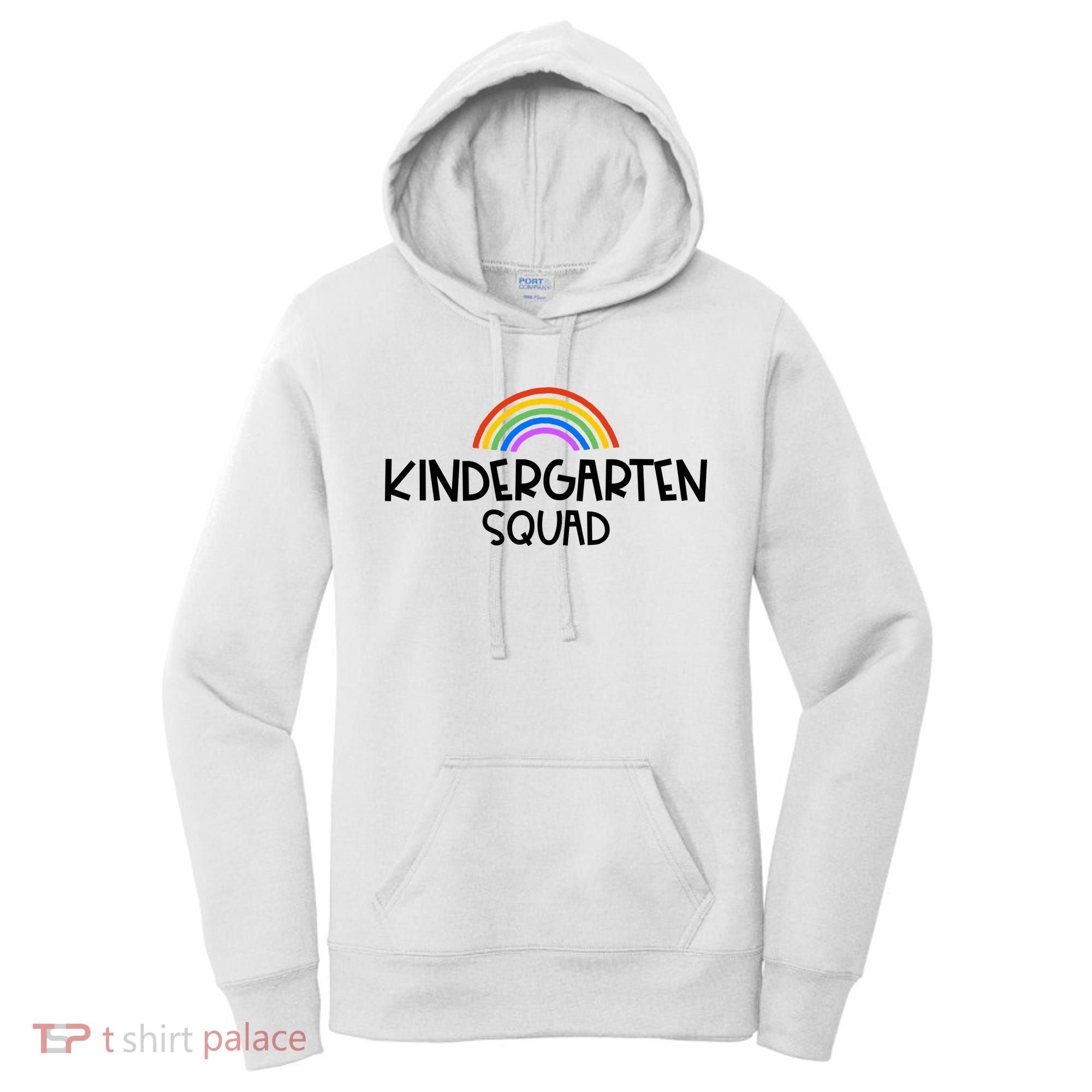 Kindergarten Squad Rainbow Women's Hoodie
