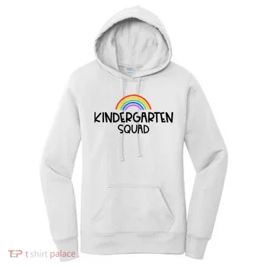 Kindergarten Squad Rainbow Women's Hoodie