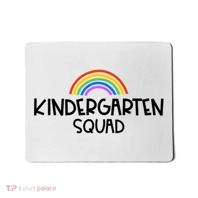 Kindergarten Squad Rainbow Mousepad