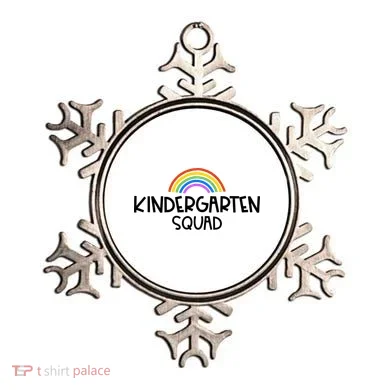 Kindergarten Squad Rainbow Ornament