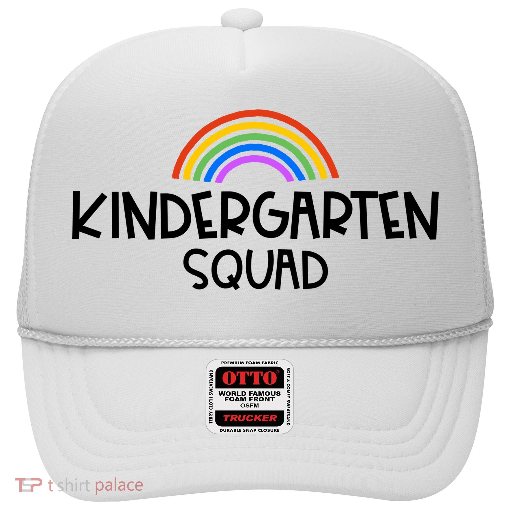 Kindergarten Squad Rainbow Hat