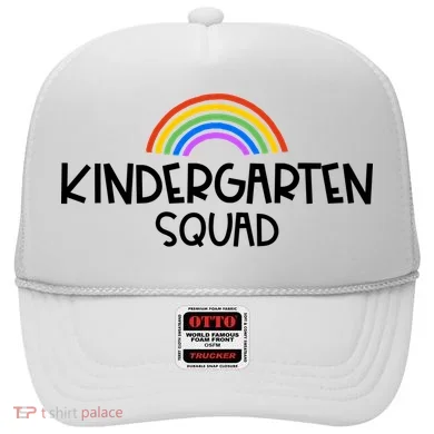 Kindergarten Squad Rainbow Hat