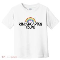 Kindergarten Squad Rainbow Toddler T-Shirt thumb 0