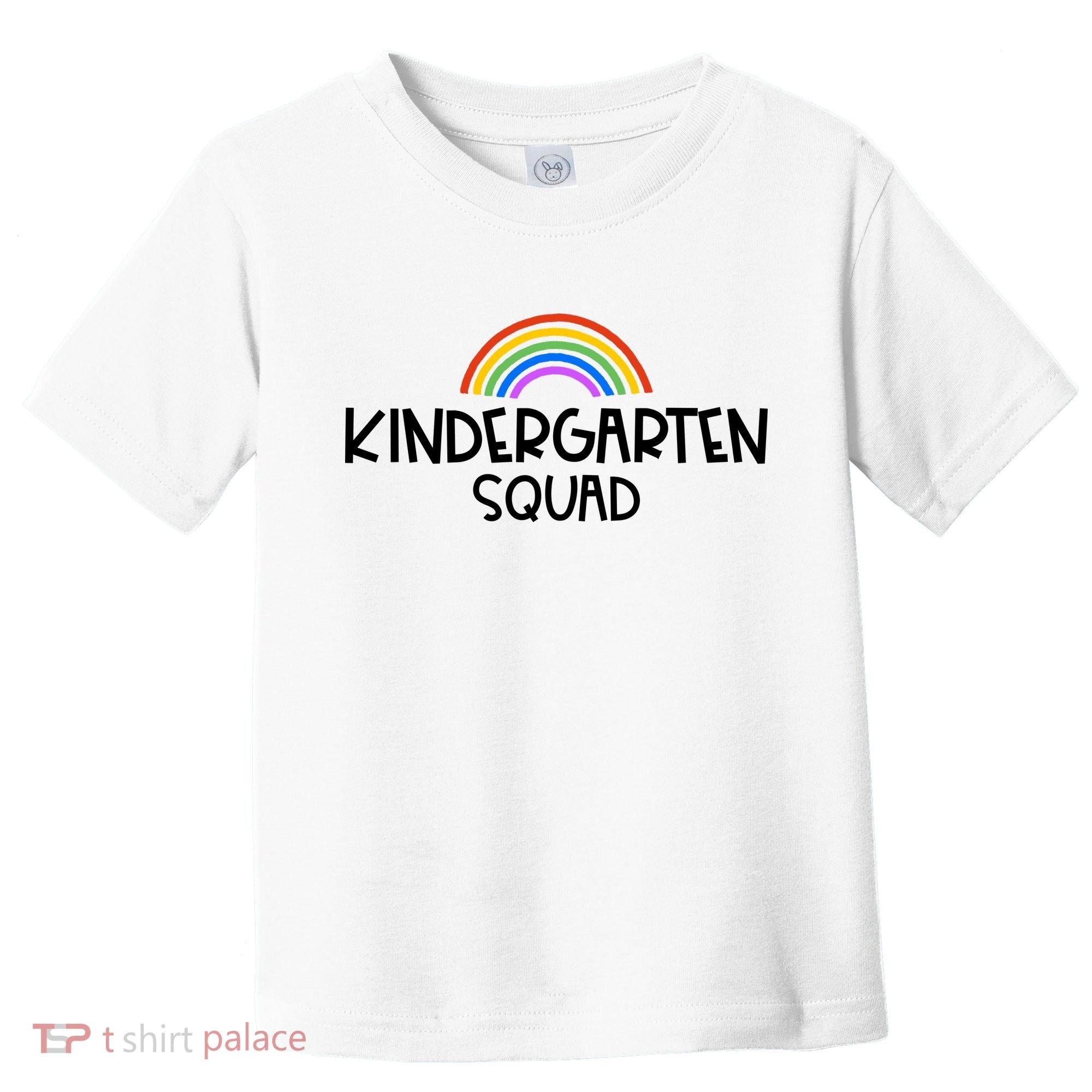 Kindergarten Squad Rainbow Toddler T-Shirt