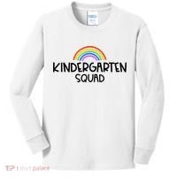 Kindergarten Squad Rainbow Kids Long Sleeve Shirt thumb 0