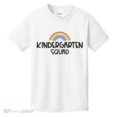Kindergarten Squad Rainbow Kids T-Shirt