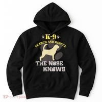 K9 Search & Rescue Dog Team Bloodhound Tracking SAR K9 Hoodie thumb 0