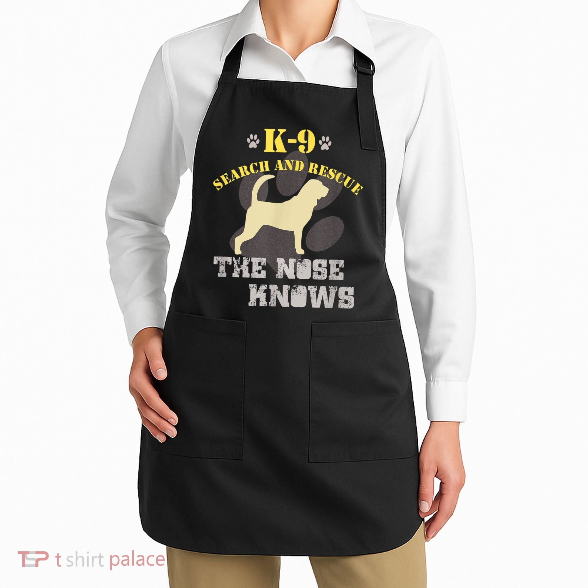 K9 Search & Rescue Dog Team Bloodhound Tracking SAR K9 Apron