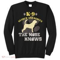 K9 Search & Rescue Dog Team Bloodhound Tracking SAR K9 Sweatshirt thumb 0