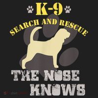 K9 Search & Rescue Dog Team Bloodhound Tracking SAR K9 Beanie thumb 2