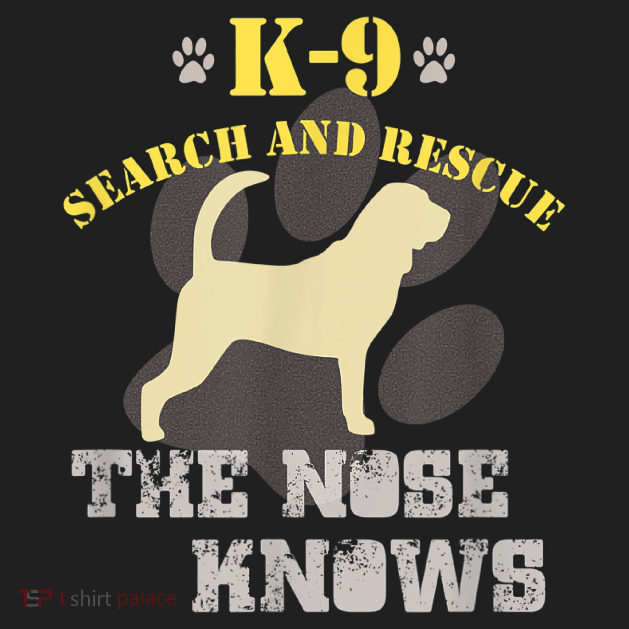 K9 Search & Rescue Dog Team Bloodhound Tracking SAR K9 Beanie