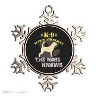 K9 Search & Rescue Dog Team Bloodhound Tracking SAR K9 Ornament thumb 0