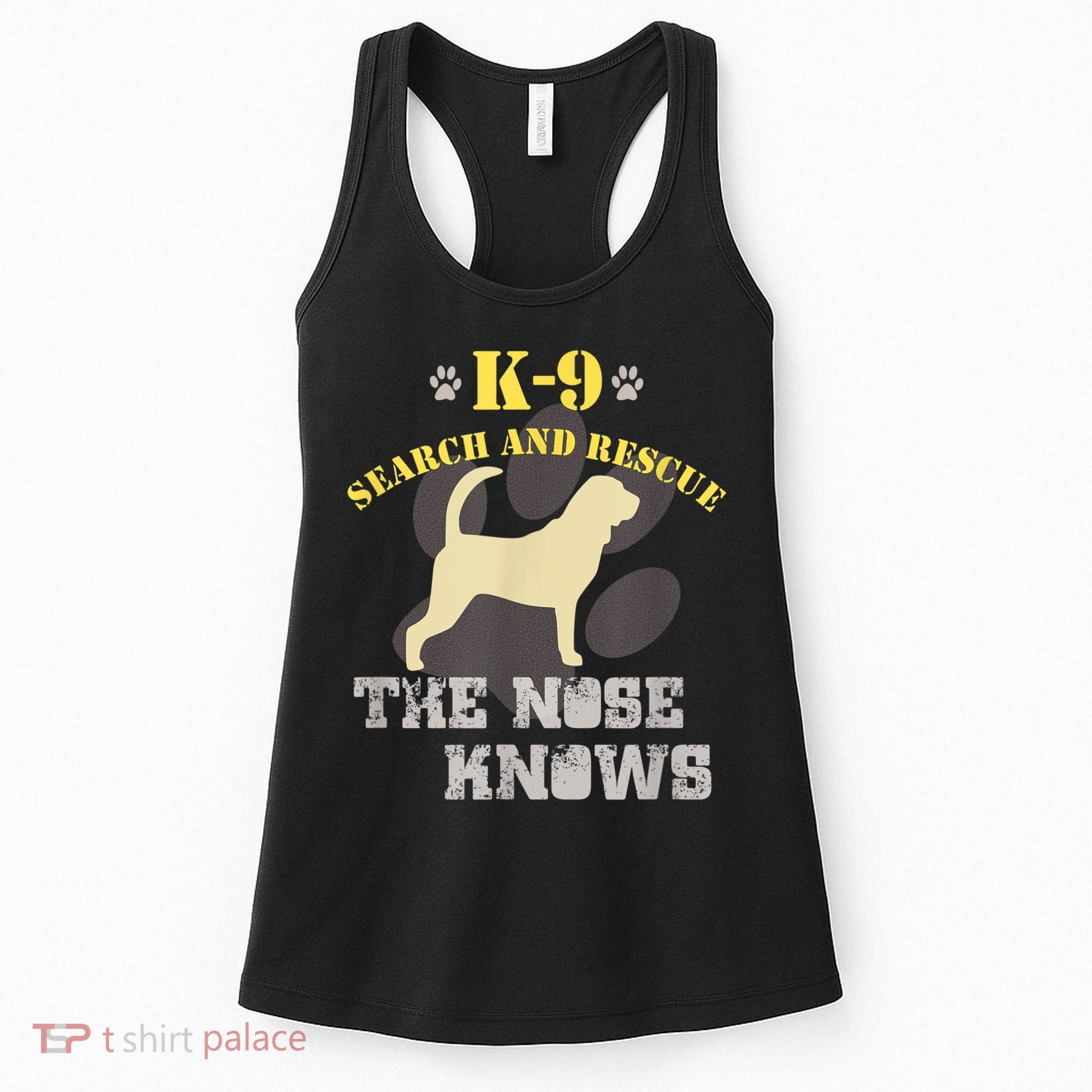 K9 Search & Rescue Dog Team Bloodhound Tracking SAR K9 Women's Tank Top