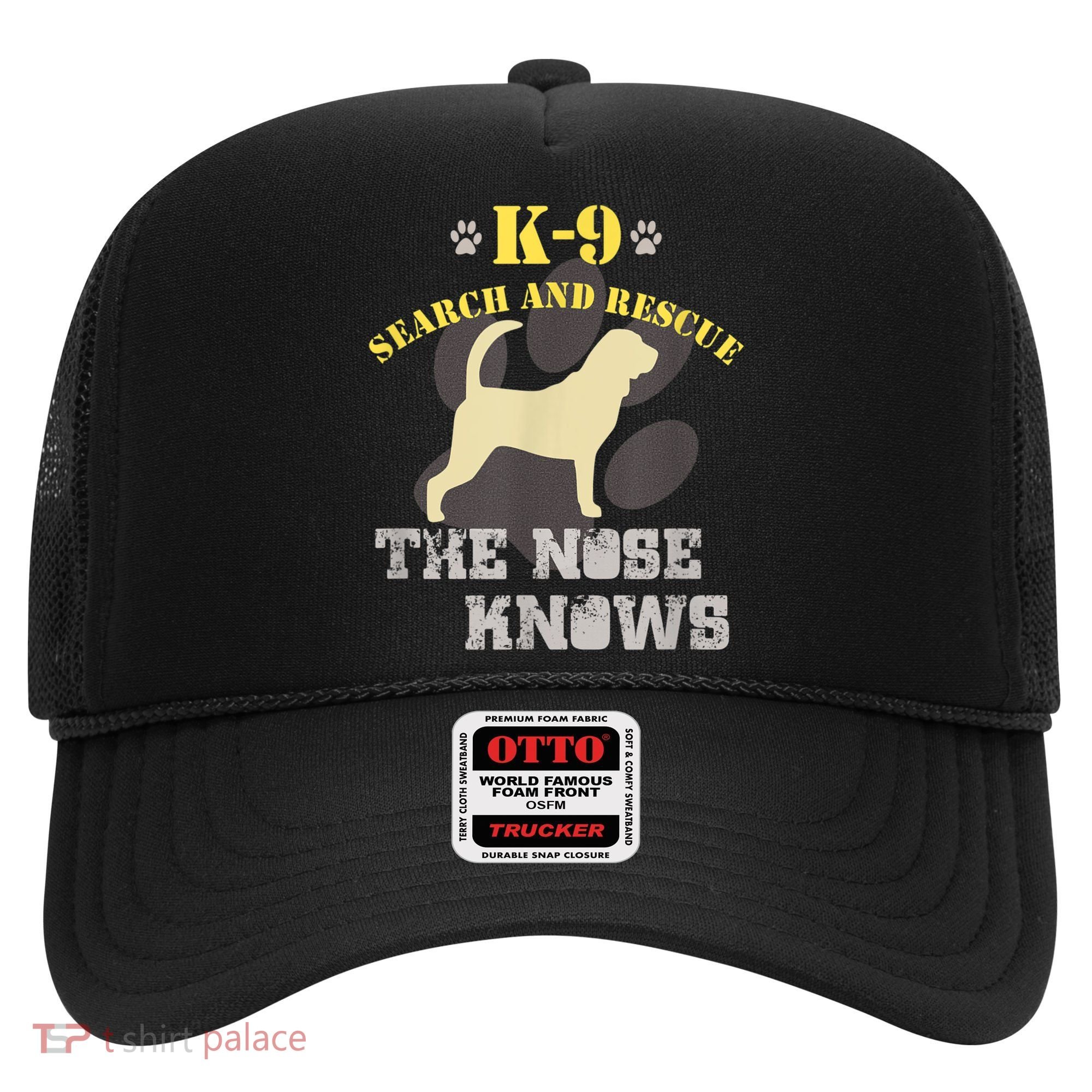 K9 Search & Rescue Dog Team Bloodhound Tracking SAR K9 Hat