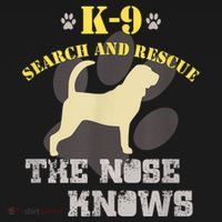 K9 Search & Rescue Dog Team Bloodhound Tracking SAR K9 Kids Sweatshirt thumb 2