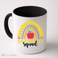 Kindergarten Squad Rainbow Education Coffee Mug thumb 0