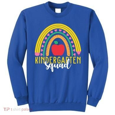 Kindergarten Squad Rainbow Education Sweatshirt
