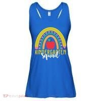 Kindergarten Squad Rainbow Education Ladies Essential Flowy Tank thumb 0