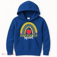 Kindergarten Squad Rainbow Education Kids Hoodie thumb 0