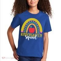 Kindergarten Squad Rainbow Education Kids T-Shirt thumb 2