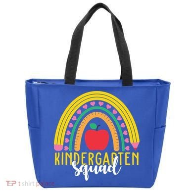 Kindergarten Squad Rainbow Education Tote Bag