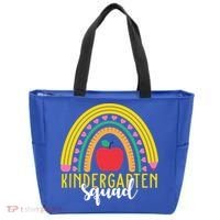 Kindergarten Squad Rainbow Education Tote Bag thumb 0