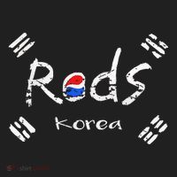 Korean Soccer Red With Korean Flag Women's Sweatshirt thumb 2