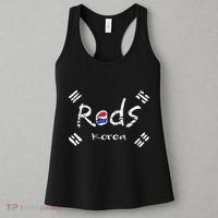 Korean Soccer Red With Korean Flag Women's Tank Top thumb 3