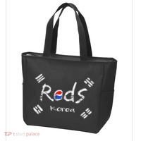 Korean Soccer Red With Korean Flag Tote Bag thumb 3