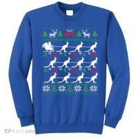 Kangaroo Santa Sleigh Funny Australian Ugly Christmas Gift Sweatshirt thumb 0